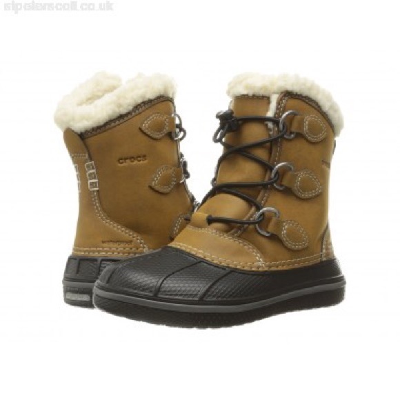 crocs allcast ii nubuck winter boot